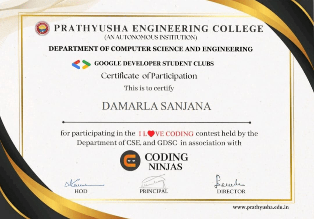 Certificate 11